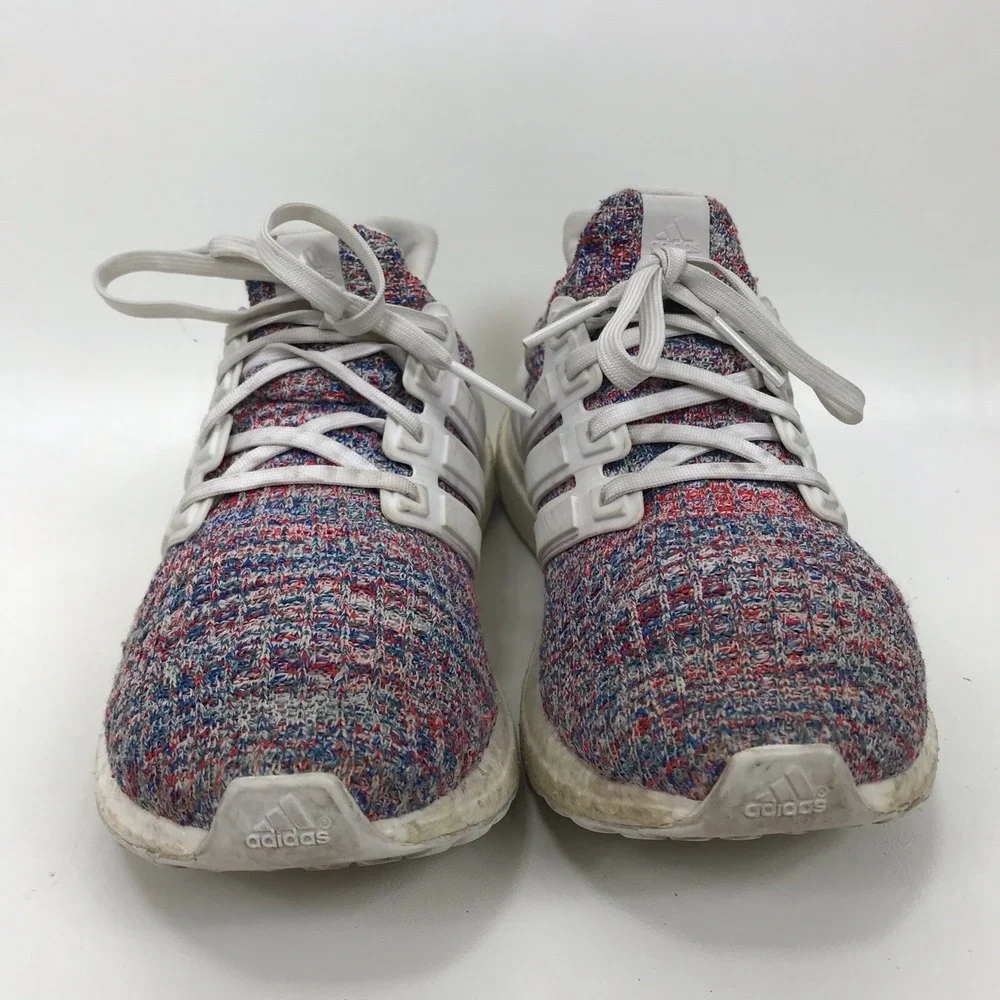Adidas Ultraboost 4.0 White‎ Multicolor Men's Size 6 F34036 Ultra Boost Running